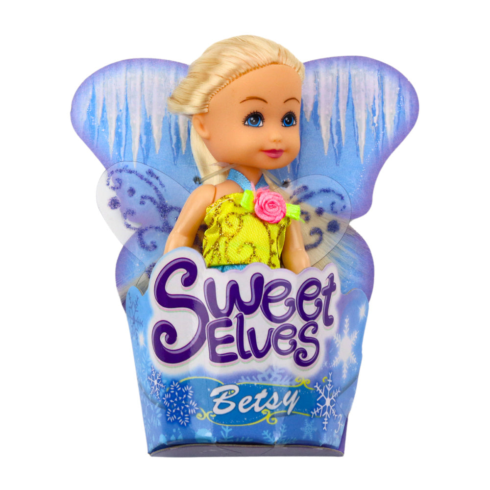Mini panenka víla elf se křídly 11,5 cm – Betsy