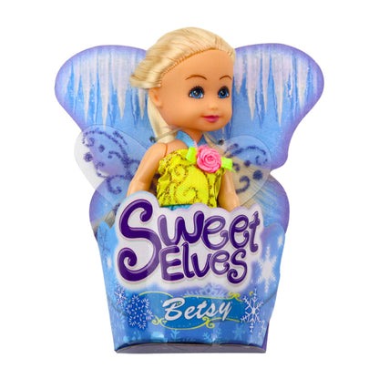 Mini panenka víla elf se křídly 11,5 cm – Betsy