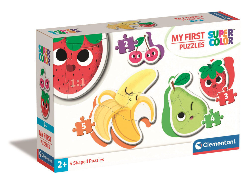Moje první puzzle 2-3-4-5 dílků Ovoce – Clementoni