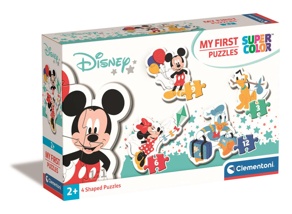 Moje první puzzle 3-6-9-12 Disney Mickey Mouse – Clementoni