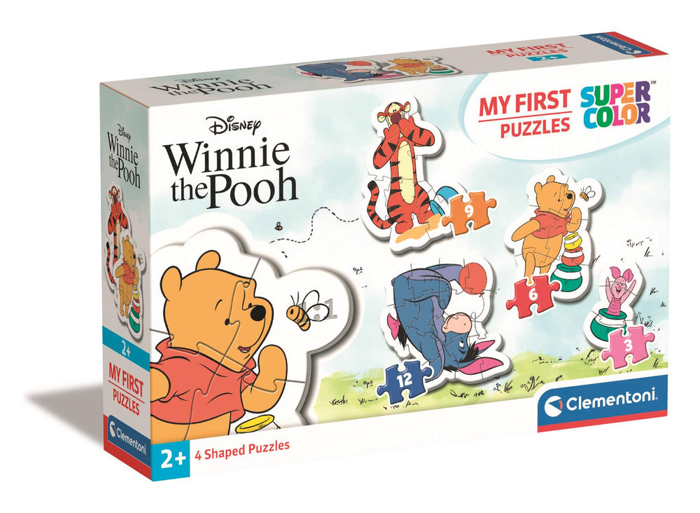 Moje první puzzle 3-6-9-12 Disney Winnie the Pooh – Clementoni