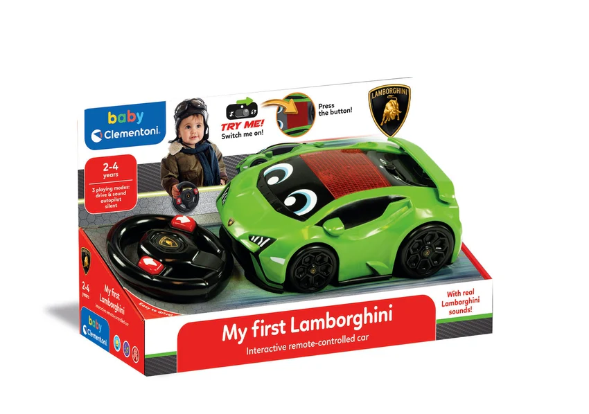 Moje první RC auto Lamborghini Huracan pro nejmenší – Clementoni