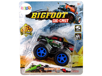 Monster truck Big Foot – s natahovacím pohonem a rampou