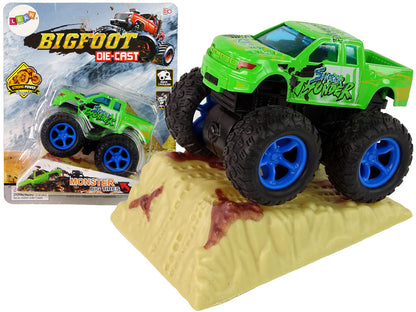 Monster truck Big Foot – s natahovacím pohonem a rampou