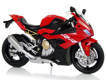 Motocykl model se zvuky a světly BMW S1000RR červený