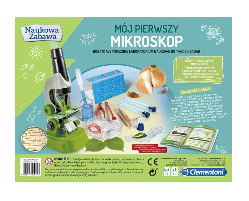 Můj první mikroskop pro děti s českou lokalizací – Clementoni
