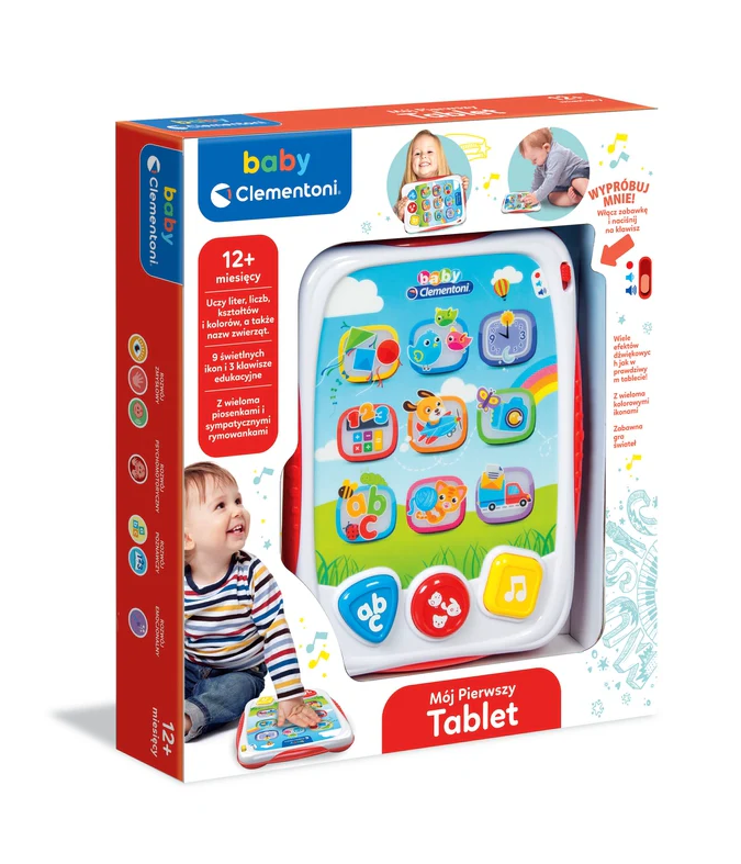 Můj první tablet s polštinou – Clementoni