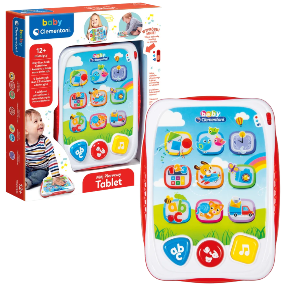 Můj první tablet s polštinou – Clementoni