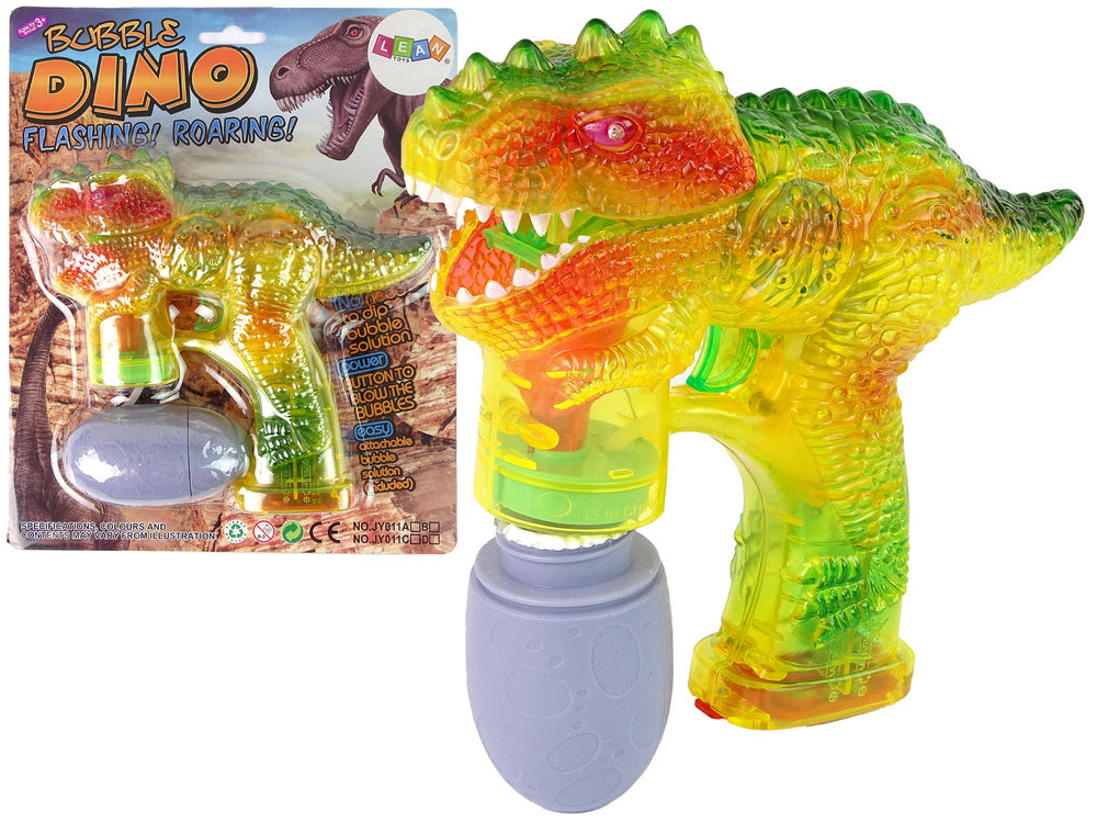Mýdlové bubliny dinosaurus s tekutinou v jajíčku žlutý