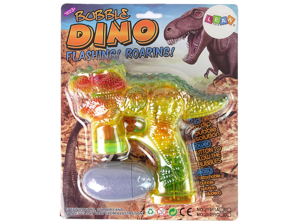 Mýdlové bubliny dinosaurus s tekutinou v jajíčku žlutý