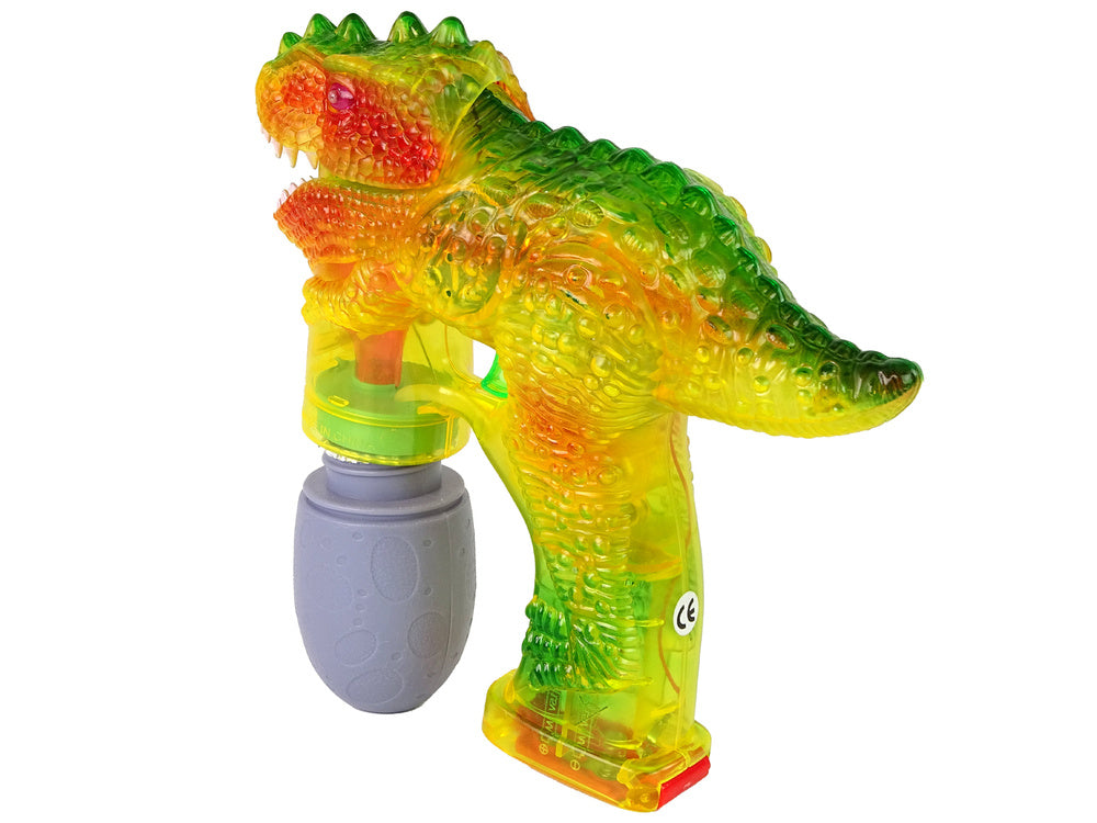 Mýdlové bubliny dinosaurus s tekutinou v jajíčku žlutý