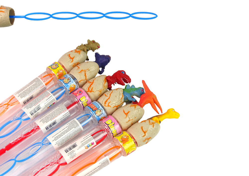 Mýdlové bubliny s dinosaury 34 cm – různé barvy | hračka