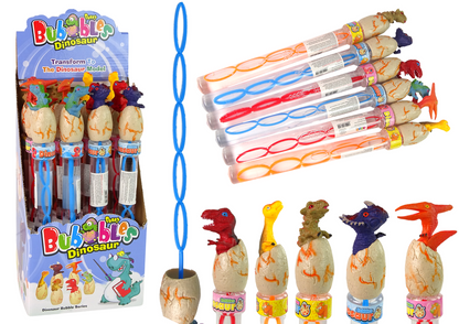 Mýdlové bubliny s dinosaury 34 cm – různé barvy | hračka