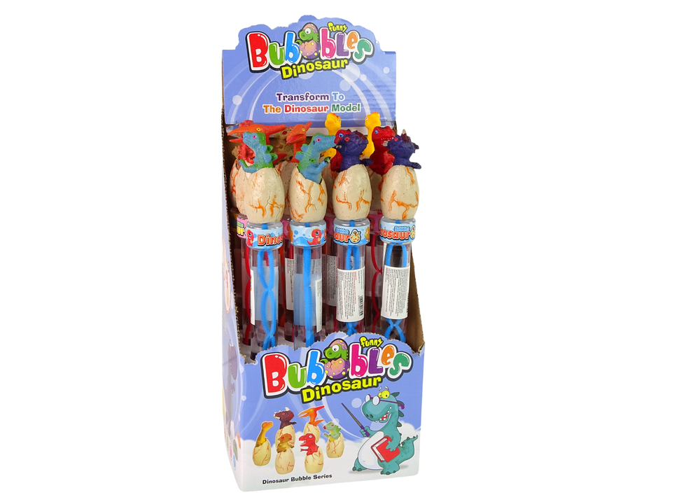 Mýdlové bubliny s dinosaury 34 cm – různé barvy | hračka