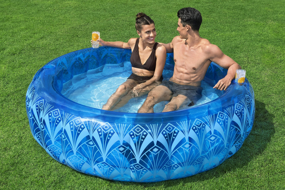 Nafukovací bazén 168 x 53 cm modrý – Bestway