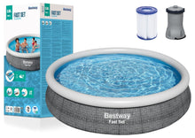 Nafukovací bazén 366 x 76 cm s pumpou a filtrem – Bestway