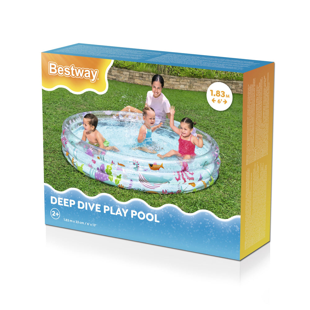 Nafukovací bazén Mořský svět 183 x 33 cm – Bestway 51005