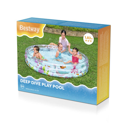Nafukovací bazén Mořský svět 183 x 33 cm – Bestway 51005