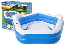 Nafukovací bazén pětiúhelník se sedátky 213x206x69 cm – Bestway