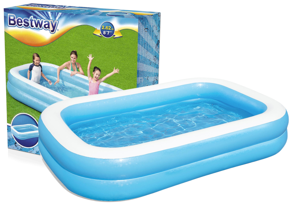 Nafukovací bazén rodinný 262 x 175 x 51 cm – Bestway 54006