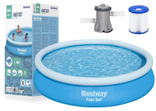 Nafukovací bazén s konstrukcí 366 x 76 cm s pumpou – Bestway