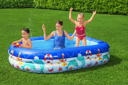 Nafukovací bazén s přístřeškem 213x155x132 cm – Bestway 54370