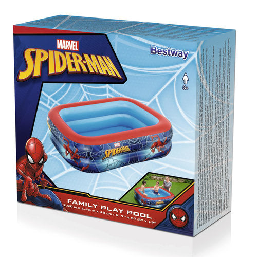 Nafukovací bazén Spider Man 200x146x48 cm s opravnou soupravou