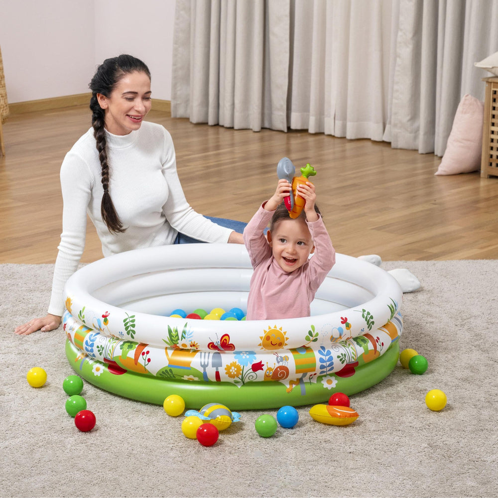 Nafukovací bazének s míčky 102 x 25 cm – Bestway