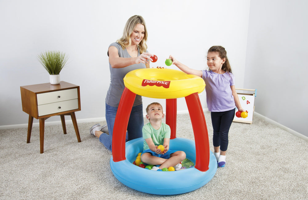 Nafukovací bazének se stříškou a míčky – Fisher Price