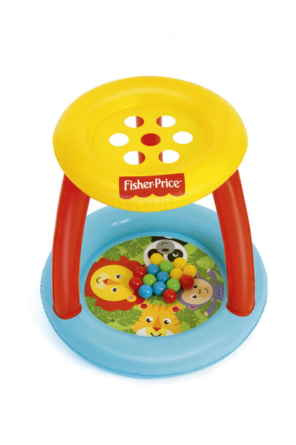 Nafukovací bazének se stříškou a míčky – Fisher Price