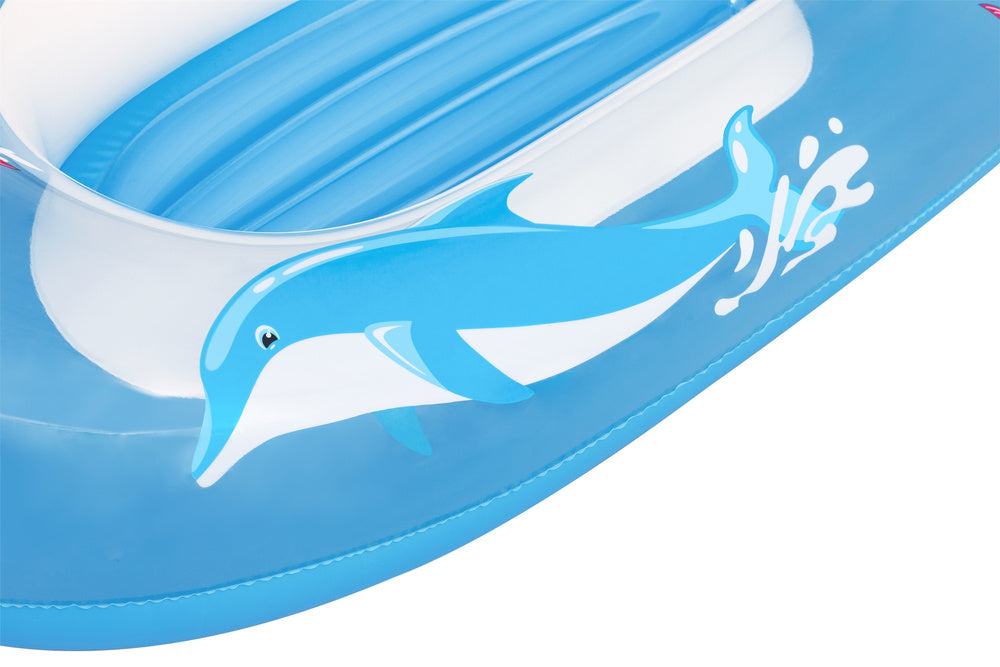 Nafukovací člun s delfínem 102x69 cm – pro děti 3 6 let | Bestway