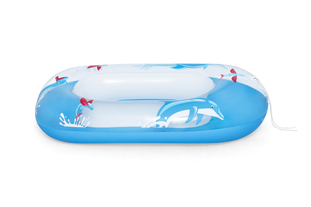 Nafukovací člun s delfínem 102x69 cm – pro děti 3 6 let | Bestway