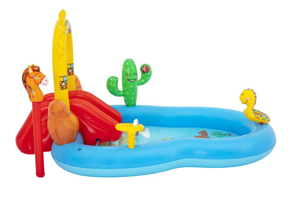 Nafukovací dětské hřiště s bazénem a skluzavkou 264x188 cm – Bestway