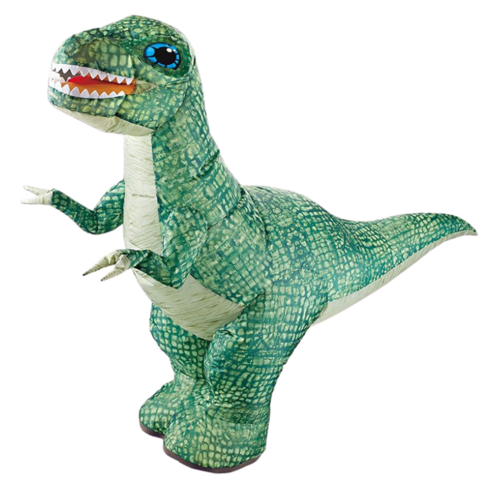 Nafukovací dinosaurus RC zelený – dálkové ovládání 130x190cm