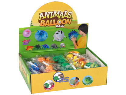 Nafukovací figurky dinosaurů s náustkem – barevné balónky