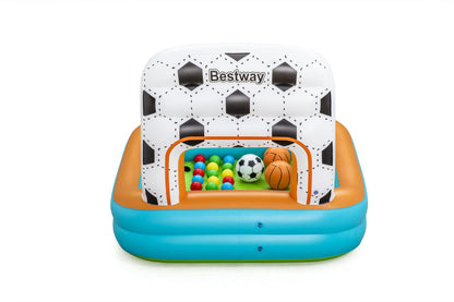 Nafukovací hřiště s míčky 3v1 basketbal fotbal bazen 120cm – Bestway