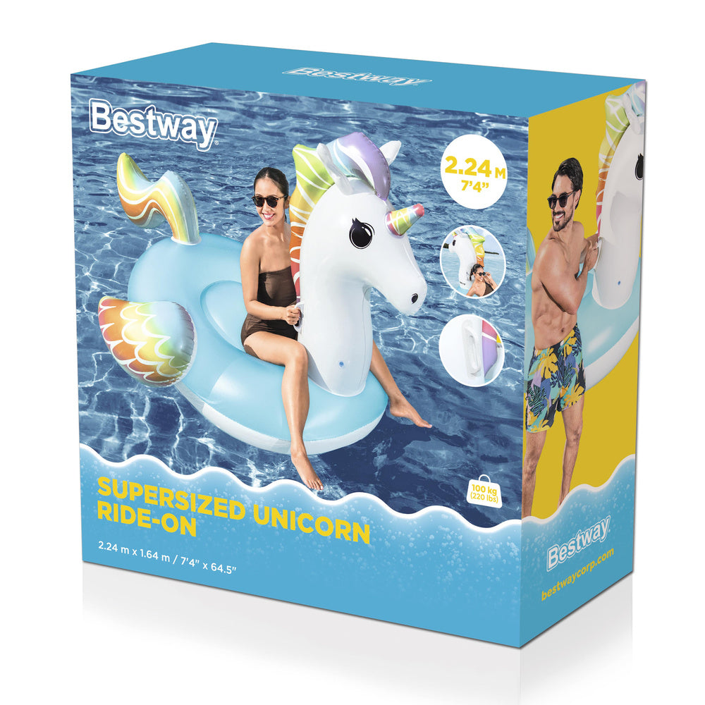 Nafukovací jednorožec 224 x 164 cm – Bestway