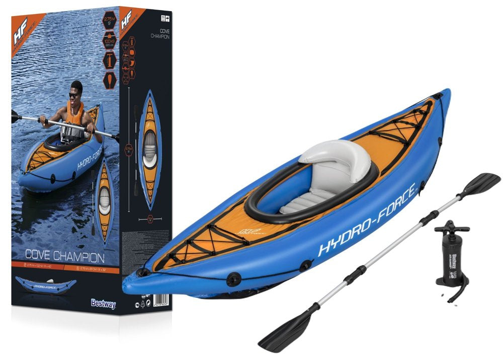 Nafukovací kajak s pádlem a pumpou 275x81 cm – Bestway 65115