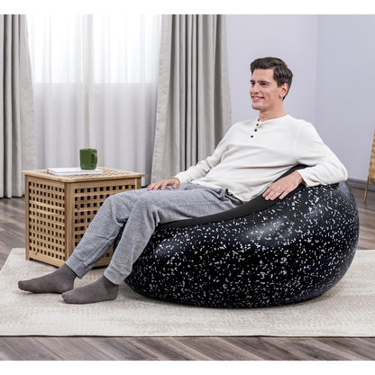 Nafukovací křeslo černé Bestway 75153 – pohodlné sedadlo