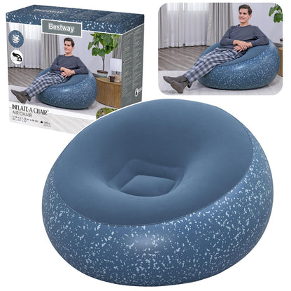 Nafukovací křeslo modré pro děti – Bestway 75154