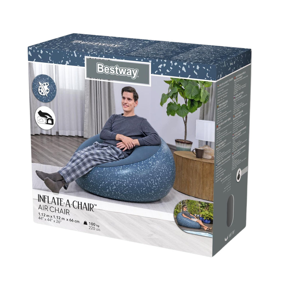 Nafukovací křeslo modré pro děti – Bestway 75154
