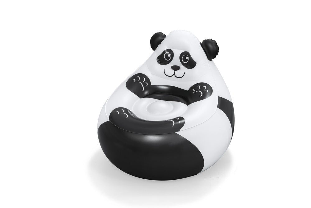 Nafukovací křeslo Panda 72x72x64 cm – s třpytkami | Bestway