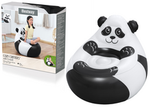Nafukovací křeslo Panda 72x72x64 cm – s třpytkami | Bestway