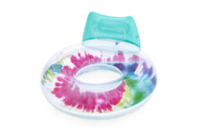 Nafukovací kruh 118 cm tie dye – s opěrkou hlavy | Bestway