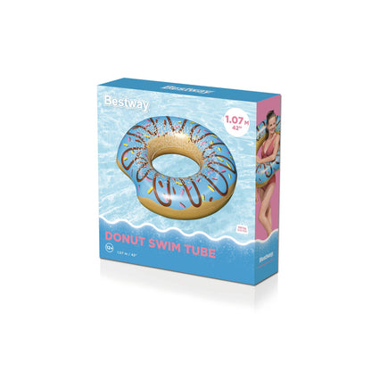 Nafukovací kruh Donut modrý 107 cm – Bestway
