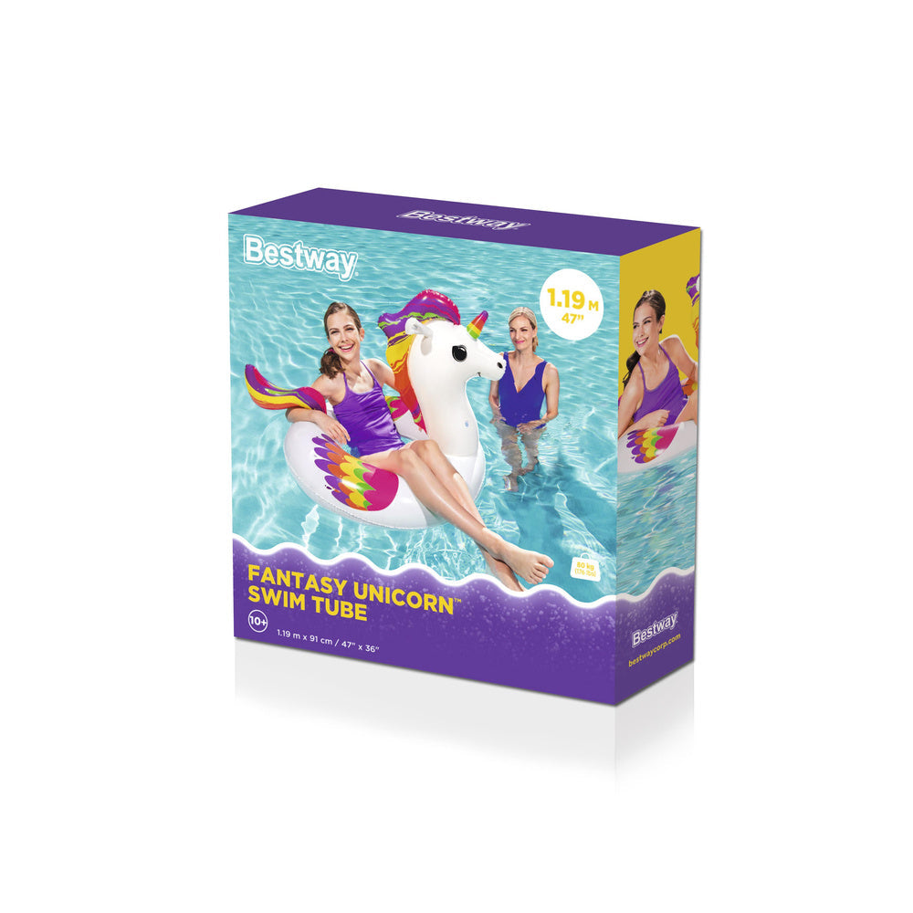 Nafukovací kruh jednorožec 119x91 cm pro děti od 10 let – Bestway