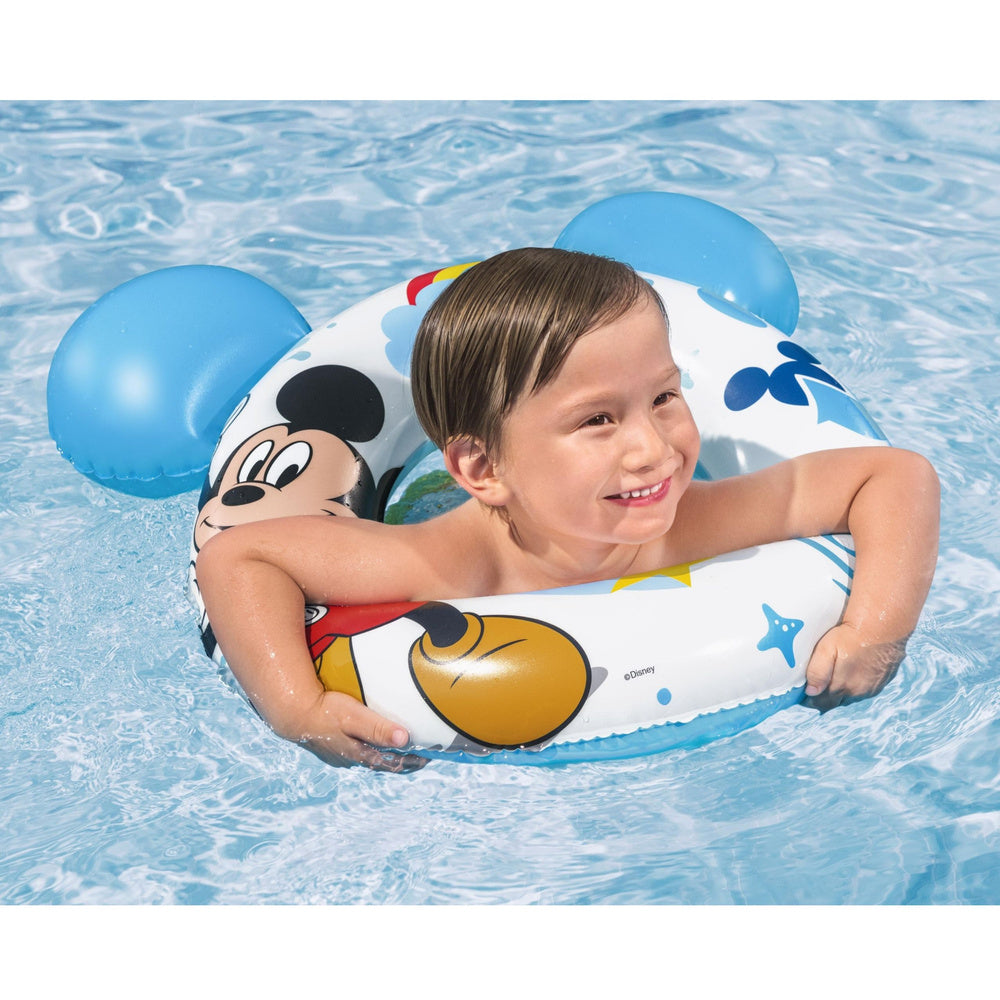 Nafukovací kruh Mickey Mouse s uškami pro děti – Bestway
