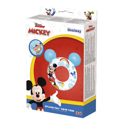 Nafukovací kruh Mickey Mouse s uškami pro děti – Bestway