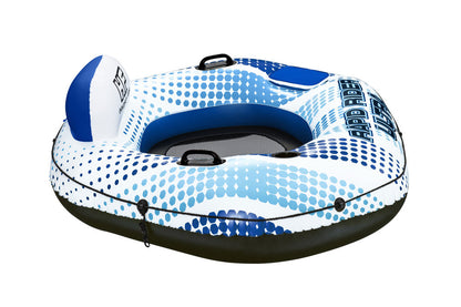 Nafukovací kruh s opěradlem 165cm – plavání | Bestway modrý