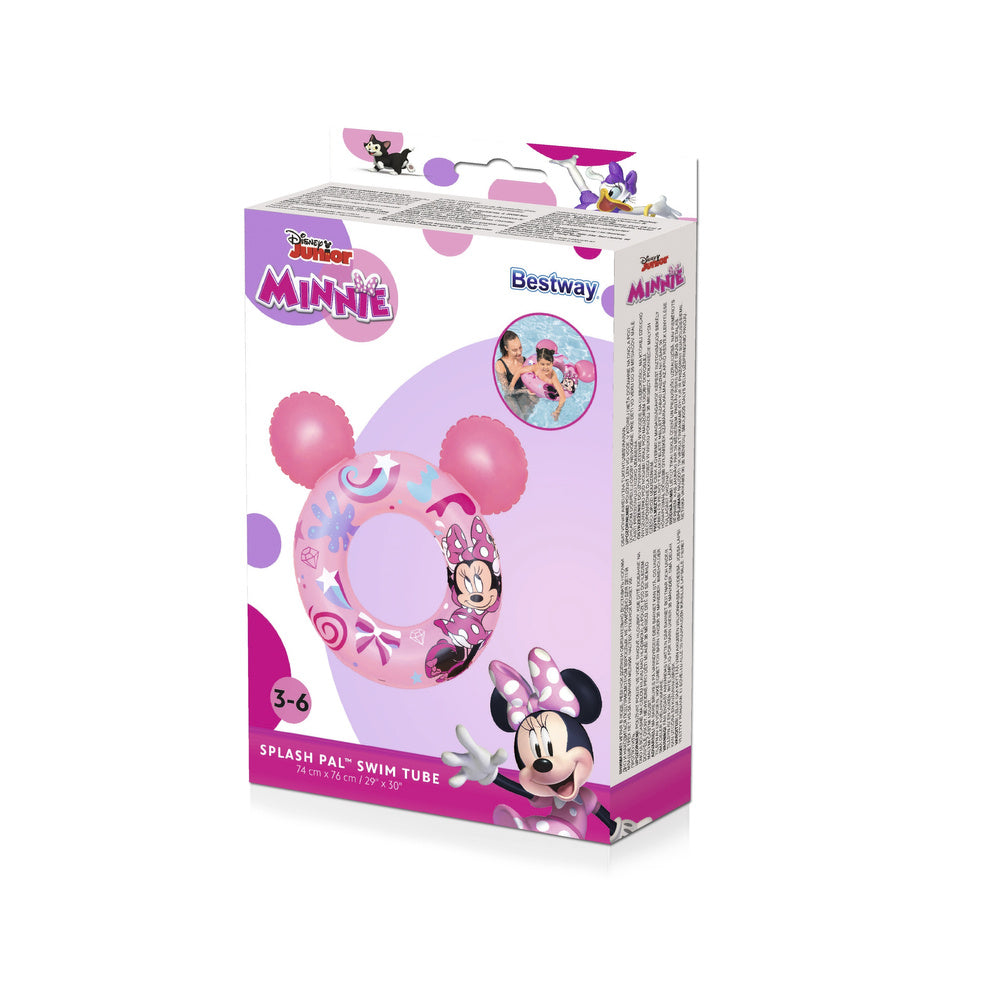 Nafukovací kruh s ušima Minnie Mouse 74x76 cm – Bestway